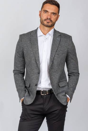 Muški sako pepito - CRNI