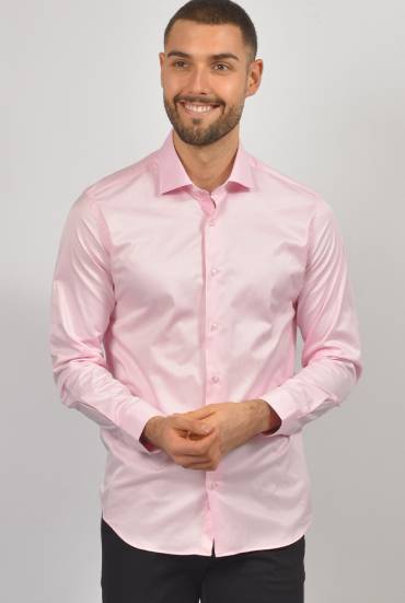 Muska kosulja SLIM FIT ROZE